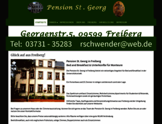 pension-stgeorg.de screenshot