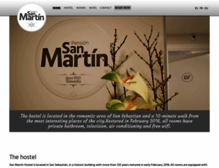 pensionsanmartin.com screenshot