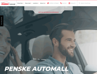 penskeautomall.com screenshot