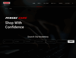 penskecars.com screenshot