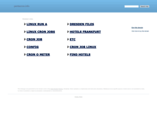 pentacron.info screenshot