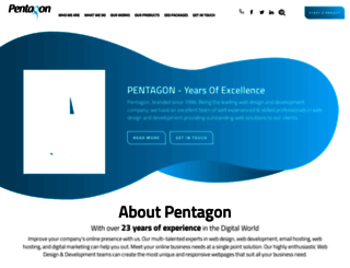 pentagon.ae screenshot