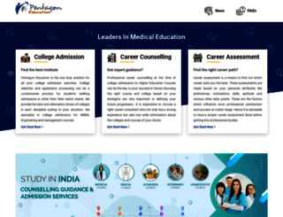 pentagoneducation.com screenshot