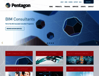 pentagonsolutions.com screenshot