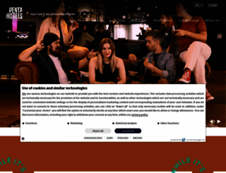 pentahotels.com screenshot