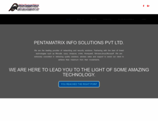 pentamatrix.in screenshot