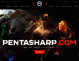 pentasharp.com screenshot