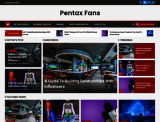 pentaxfans.net screenshot