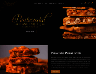 pentecostal-peanut-brittle.com screenshot