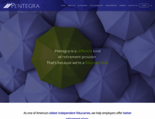pentegra.com screenshot