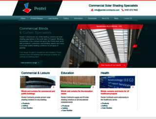 pentel-contracts.com screenshot