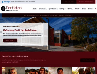 pentictondental.com screenshot