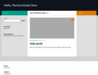 pentiumsoak.com screenshot
