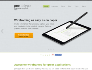 pentotype.com screenshot
