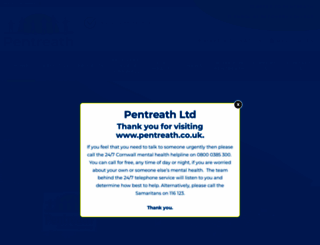 pentreath.co.uk screenshot