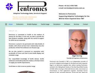 pentronics.com.au screenshot