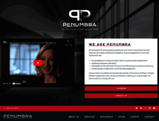 penumbra.com screenshot