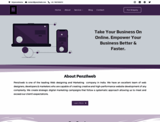 penzilweb.com screenshot