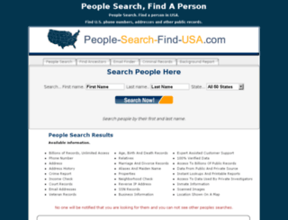 people-search-find-usa.com screenshot