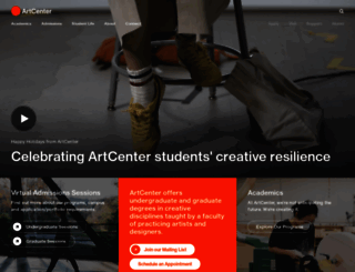 people.artcenter.edu screenshot