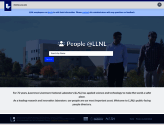 people.llnl.gov screenshot