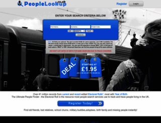 peoplelookup.co.uk screenshot