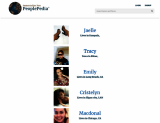 peoplepedia.world screenshot