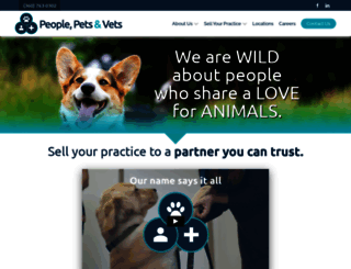 peoplepetsandvets.com screenshot