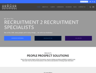 peopleprospect.co.uk screenshot