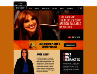 peoplescourt.com screenshot