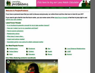 peoplesproblems.org screenshot