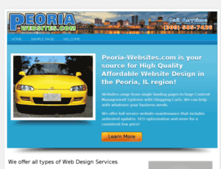 peoria-websites.com screenshot