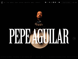 pepeaguilar.com screenshot