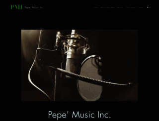 pepemusic.com screenshot