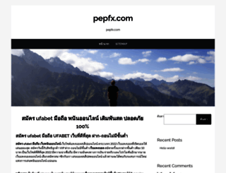 pepfx.com screenshot