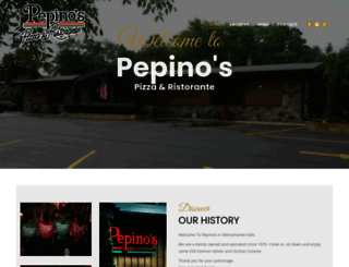 pepinospizzaandristorante.com screenshot