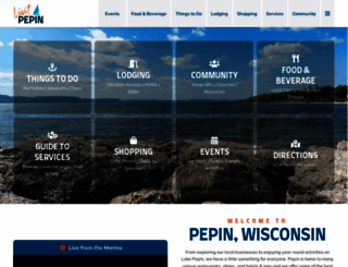 pepinwisconsin.com screenshot