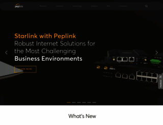 peplink.com screenshot