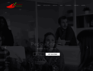 peppacomm.co.za screenshot