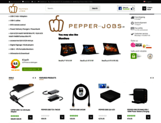pepper-jobs.eu screenshot