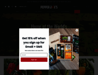 pepperjoe.com screenshot