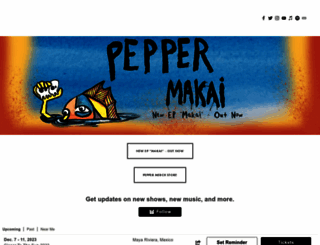 pepperlive.com screenshot