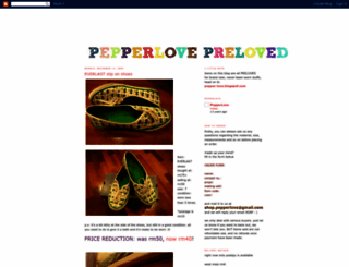 pepperlovepreloved.blogspot.com screenshot
