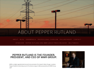 pepperrutland.net screenshot