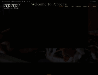peppers-restaurant.com screenshot