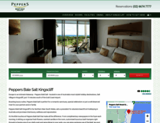 peppersbalesalt.com.au screenshot