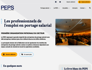 peps-syndicat.fr screenshot