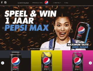 pepsi.nl screenshot