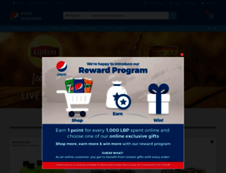 pepsilebanon.com screenshot