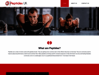 peptides-uk.com screenshot